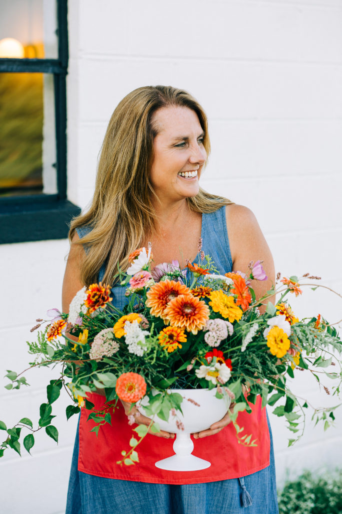 Melissa LaRose, wedding florist and owner of Flower Haven